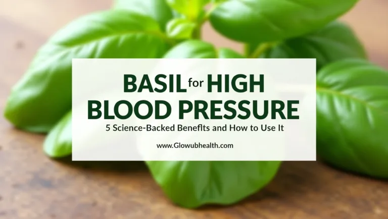 Basil for High Blood Pressure