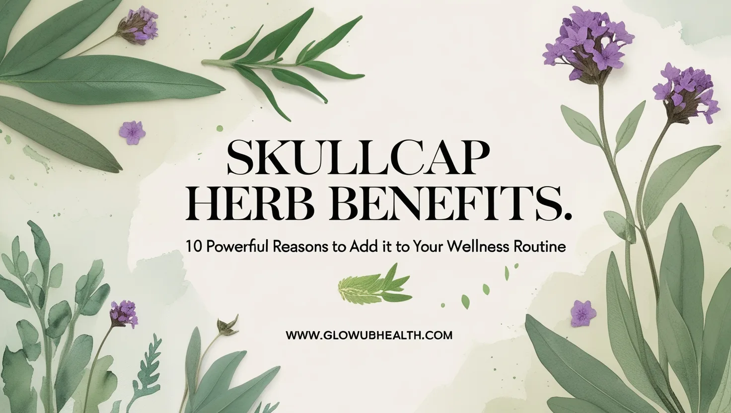 Skullcap Herb Benefits