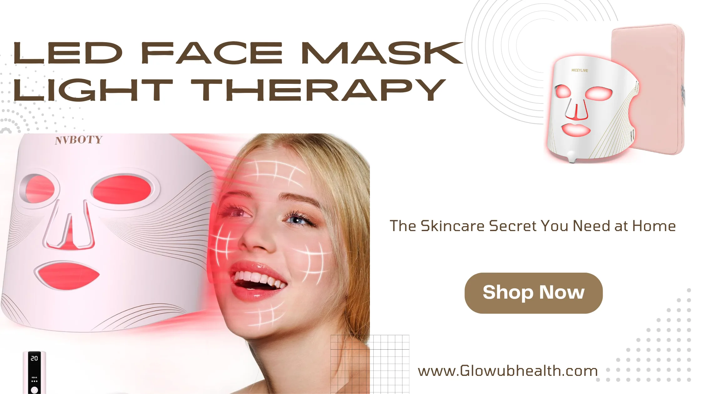LED Face Mask Light Therapy
