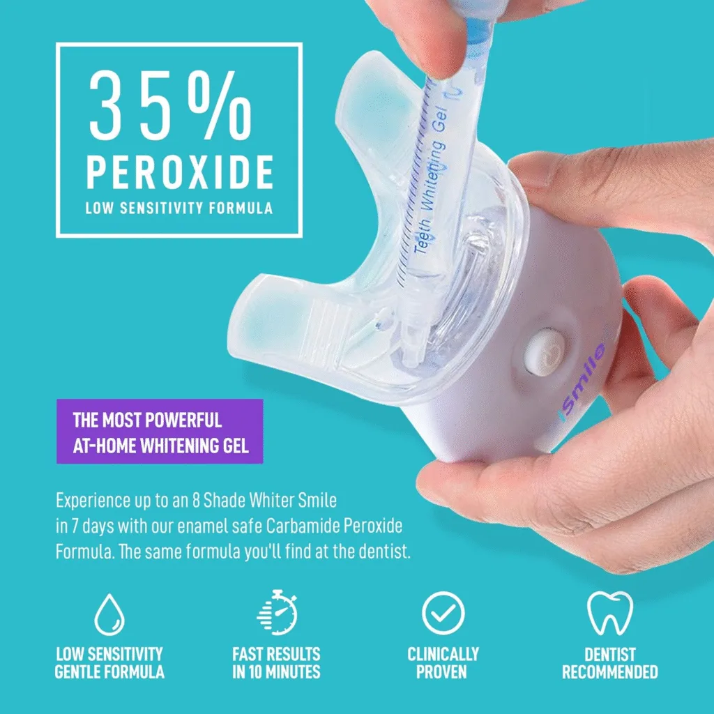 teeth whitening kit led