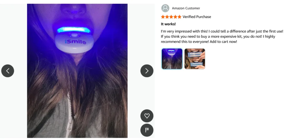 LED teeth whitening kits